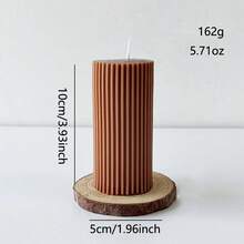 1pc/Box New Cylindrical Candle (Height: 5cm/1.96in To 20cm/7.87in, Diameter 1.96in), Scented Candle, European Style, Smokeless Candle, White Candle, For Home Decor, Room Decor, Bedroom Decor, Party, Dining Table Decor, Kitchen Decor, Dining Room, Romantic, Party, Candlelight, Birthday Candle Decor, Holiday Decor, Candle, Candles, Halloween, Autumn, Gifts, Scented Candles, Home Decoration, Vintage Decor, Christmas Decorations, Christmas Decor, Christmas Gifts