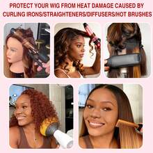 GOIPLE 2PCS Wig Milk Leave-In Conditioner Spray – 2 In 1 Wig Detangler & Hydrating Spray For Human Hair Wigs, Synthetic Hair & Wig Weaves, Infused With Premium Natural Rose Extract, Mildly Moisturize Refresh Wig Fibers, Smooth Knots, Enhance Silky Texture, Ideal For Wig Enthusiasts, Daily Wearers & Professional Stylists, Perfect For Daily Wig Maintenance & Styling Prep - 紅 3.4fl.oz*2 - 查看 4