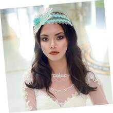 WESIEVYA Conjunto De Accesorios Para El Cabello De Sirena Collar De Estrella De Mar Gargantilla Para - inicial - Ver 6