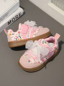 1双春秋季新款时尚可爱软底女童鞋 - 粉色 - 查看 6