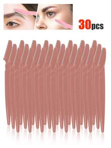 40/30/20/12/6/3/1 件套。眉毛修剪器和剃须刀套装，眉毛修剪器和剃须刀，去角质和脱毛工具，体毛修剪器和面部及眉毛剃须刀套装，长柄刀片带精密保护盖，面部剃须刀片，带保护盖的眉毛修剪器刀片和剃须刀。