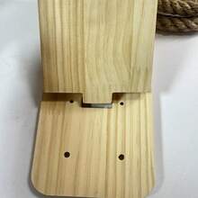 1.5-Meter Wall-Mounted Cat Scratching Rope Cat Climbing Post Platform - Khaki - View 2