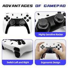 M15 Retro Game Player 64G 20000+ juegos 4K HD Output Handheld Game Player 20+ emuladores GBA PS1 Arcade Game Player - Blanco - Ver 6