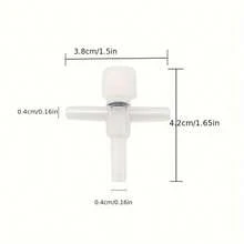 5pcs Aquarium Oxygen Pump Control Valve, 3 Heads Automatic Water Refill Device Adjustable Oxygen Pump Tank Volume Control Valve