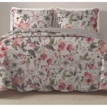 Double-Sided 3-Piece Printed Bedspread Set. - Print 23 - View 2