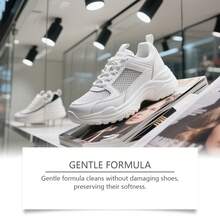 Sneaker Cleaning Foam, Gently Cleans White Shoes, Removes Yellowing And Edge Stains, No Water Needed,Shoe,Spring Summer Picks,Brides Maid Gifts,Room,Bedroom Deccor,Bedroom Deccor,Beach,Travel,For Men,For Women,Vacation - Green - View 6