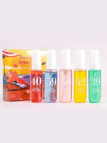 Chai xịt thơm mini 1/4 chai hương Brazil. Xịt thơm giúp tăng cường niềm vui và lưu hương lâu. Sản phẩm tỏa ra hương thơm thanh lịch của vani Brazil, dừa, hoa quả, cam quýt và hương gỗ hòa quyện với hơi thở của biển cả. Đây là sản phẩm xịt thơm trị liệu và làm thơm không khí thích hợp sử dụng trong nhà và ngoài trời, hoàn hảo cho các buổi hẹn hò, tiệc tùng và các dịp khác. Sản phẩm được giao ngẫu nhiên. - Đại dương - 40ml - Xem 5