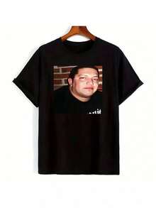 Sal Vulcano Shirt, Impractical Jokers T-Shirt
DesignByRickCo- Casual Unisex Shirt, Soft Fabric, Breathable, Comfortable, Short-Sleeved Retro High-Quality Cotton Machine Washable Men's Short Sleeves Hot,Loose-Fit Unisex Style T-Shirts - Black - View 13