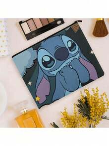 【大容量】卡通主题化妆包 | 化妆包 | 大容量 | 耐用亚麻材质 | 可水洗 | 化妆包 | 派对及礼品 - 彩色 - 查看 4