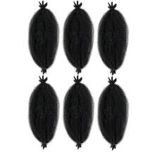 Pre-Separated Springy Afro Twist Hair 6 Packs Pre-Fluffy Natural Curls Are Perfect For Marley Crochet Hair - Multicolor - View 20