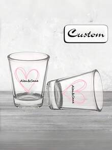 1pc Customizable Wine Glass, Birthday Personalized Wine Glass, Funny Wine Glass, Personalized Face Party Gift, Face Wine Glass, Newlywed Wedding Wine Glass, Personalized Bride & Groom Gift, Customized Wine Glass, Wedding Guest Favor, Wedding Party Gift, Valentine's Day Gift - Multicolor - View 10