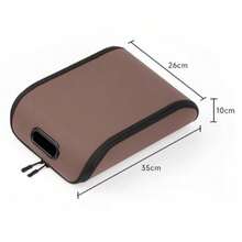 车载鞋盒，方便在车内收纳鞋子。对于需要整理鞋子的车主来说，这是必备之选。专为放置在汽车后备箱或行李舱而设计。 - 棕色 - 查看 2