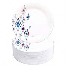 50 pz plato 9" diamantes