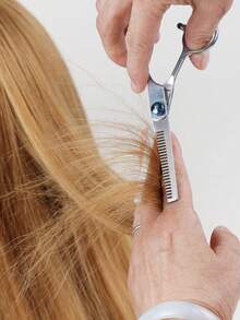 3pcs Professional Hair Clipper & Trimmer Set - Stainless Steel Black Gold Hair Clipper Set With Styling Comb, Ergonomic Design Salon-Grade Home Haircutting Tool, Perfect Gift For Stylists - Silver - View 2