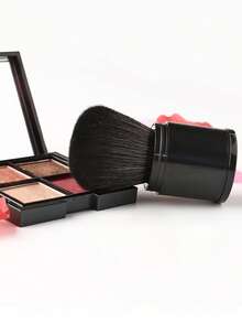 6件套化妆刷套装 - 包括大号可伸缩刷、散粉刷、腮红刷、眼部刷、鼻影刷、眼影刷、细节刷、眉刷、唇刷、遮瑕刷，化妆工具，便携式化妆刷套装，带保护套，赠品，专业化妆刷，全套化妆工具 - 彩色 - 查看 11