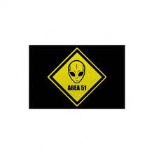 Tapete Capacho Decorativo Para Porta Entrada Tapete Divertido - Área 51 Ca901 - Multicolorido - Visão 4