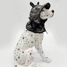 Adjustable Dog Sun Protection Neck Cover, Outdoor Walking Camouflage Sun Hat - Multicolor - View 2