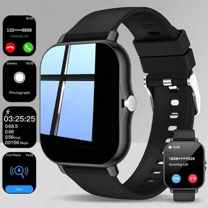 1.83英寸全触控儿童智能手表 | 无线通话 | 超长续航 | 多款表盘 | 运动追踪和消息提醒 | 完美的圣诞节/生日礼物，男女皆宜