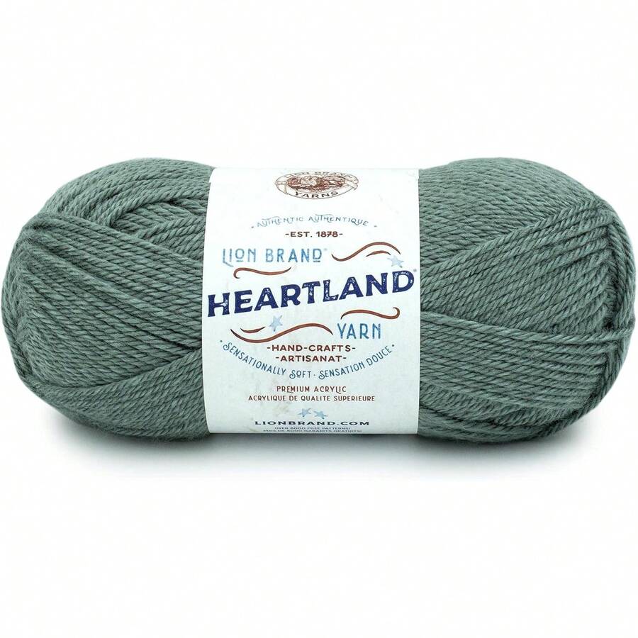 Heartland, hilo de peso peor para tejer, ganchillo y manualidades, 1 paquete - Trampa de lobo - Ver 1