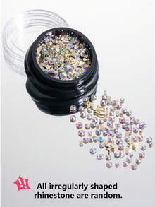 230pcs/Box Fashionable Tooth Gem Kit,Y2K DIY Crystals Jewelry Kit,4 Color Professional Cool Gems For Women, And Easy To Get Started,Unleash Your Sparkly Smile - Multicolor - View 13