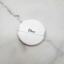Dior 圆形化妆海绵，白色圆形粉底海绵，柔软的粉底液和粉状化妆品涂抹海绵 - D白黑 - 查看 5