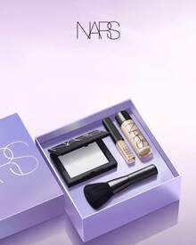 [CHRISTMAS GIFT BOX SET]NARS FOUNDATION SET Light Reflecting Pressed Setting Powder - Blue - View 2