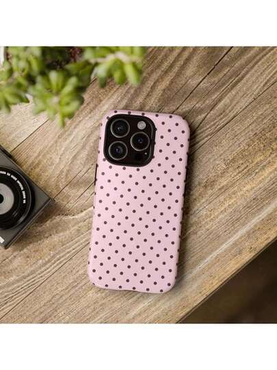 GIIPPA Polka Dot Phone Case, Y2K Style, Cute Aesthetic, Compatible With IPhone 17/16/15/14/13/12/11 Pro Max