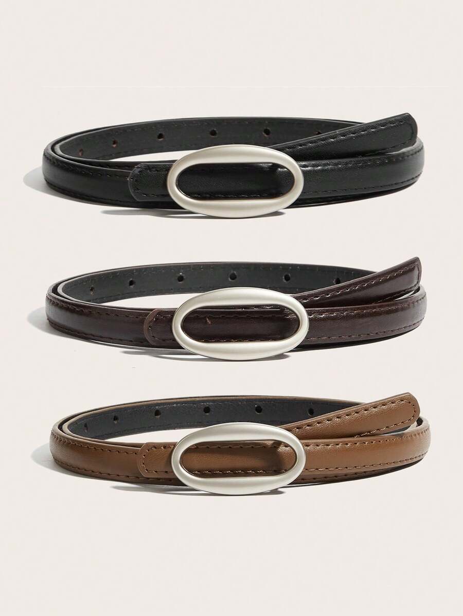 1 Stück Damengürtel mit Perlenschnalle, dekorativer Gürtel für Jeans, vielseitiger, schmal geschnittener Vintage-Taillengürtel im koreanischen Stil, einzigartiges Design für den Alltag, Cut-Out