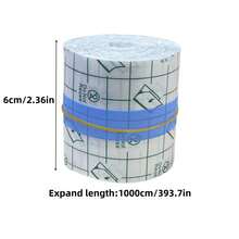 3pcs/Set, 10m Waterproof Swimming Bandage, Transparent Tattoo Dressing, Shower Tape, Second Skin Protection, Waterproof Tattoo Cover Tape, Transparent Waterproof Bandage For Skin Protection