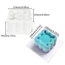 Khuôn bánh silicon nhiều hình dạng (trái tim, hoa, sao, vuông, v.v.), dễ lấy bánh ra, chịu nhiệt, thích hợp để nướng mousse, bánh ngọt Pháp, bánh kem, sô cô la, trang trí bánh DIY, lý tưởng cho Ngày Valentine, đám cưới, tiệc tùng, sinh nhật, ngày lễ, dụng cụ làm bánh tại nhà, món quà làm bánh thiết yếu! - trắng - Xem 11
