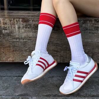  Adidas Damskor Höst/Vinter Nyheter: Klassiska Retro Sport Casual Skor, Mångsidiga Outdoor T-Toe Skor