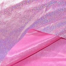 150cm X 100cm Laser Holographic Shiny Metallic Fabric, Suitable For Stage Costumes, Decor, Handmade DIY - Multicolor - View 10