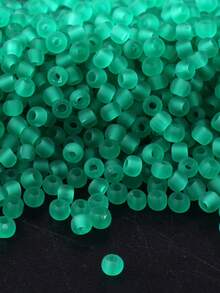 GO2CJBEADS DIY串珠工艺材料 10克手链珠 多色 2毫米圆形玻璃珠，用于珠宝制作