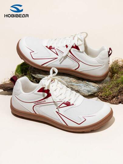 HOBIBEAR 1 Pair High-Quality Women's Breathable Mesh Barefoot Running Shoes, Wide Width, Rubber Non-Slip Outsole, Zero Drop, Suitable For Training, Hiking