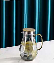 1pc Thickened Glass Patterned Teapot, Kung Fu Teapot, Hammered Design, Heat-Resistant, Suitable For Office, Can Pour Tea & Boil Water. Portable, Suitable For Home, Hotel, Camping And Travel. A Very Practical Product. - Multicolor - View 17