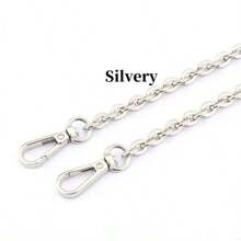 Detachable O-Shape Chain Strap, Can Be Used As Shoulder Strap Or Crossbody Strap, Metal Replacement Chain Accessory - Multicolor - View 20