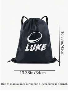 个性化足球/篮球抽绳包，定制健身包，适合球员和球队，青少年姓名印花运动包/游泳包/健身包/课后俱乐部包，抽绳包，健身背包，抽绳健身包，青少年背包，游泳包，沙滩包，适合健身、旅行、运动，返校运动背包，个性化返校抽绳包，男女通用健身运动套装 - 彩色 - 查看 7