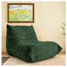 FTMMC-LVSE Ergonomic Bean Bag Chair With 5-Way Body Support - Green - View 3