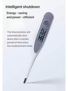 New Household Electronic Thermometer - Rigid Head Electronic Thermometer With Large Display, Fast Measurement - Multicolor - View 8