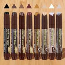 1pc Furniture Repair Marker Pen, Suitable For Wood Cabinet, Floor Repair And Filler Stick, Scratch Repair Kit, Repair Paint Pen, Composite Material Repair