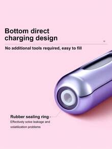 Women's Perfume Bottle 5ml Portable Perfume Bottle Refillable Spray Container Travel Convenient Perfume Dispenser Bottle - Multicolor - View 8