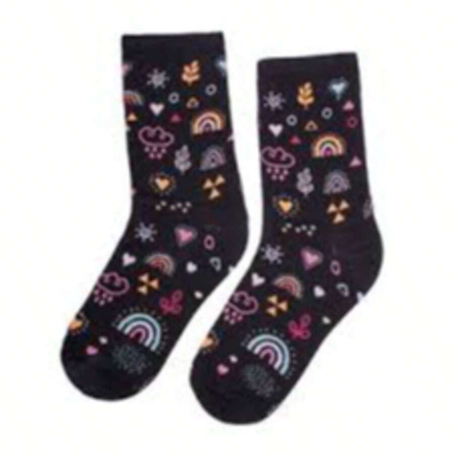 Comfortable Unisex Socks For Everyday Use, Soft And Durable - Dark Grey - View 1