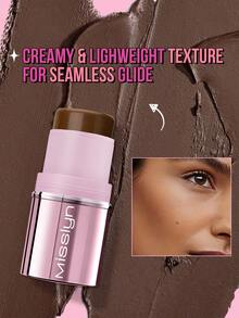 MISSLYN - Cô Gái Lấp Lánh! Thỏi tạo khối 3 trong 1, phấn bronzer và phấn má hồng, công thức chống thấm nước, tươi mát và không nhờn dính, dễ dàng tạo nên vẻ ngoài rạng rỡ. Tông màu từ sáng đến trung bình phù hợp với làn da trưởng thành và phụ nữ. Thương hiệu trang điểm, mỹ phẩm trang điểm mặt, dành cho phụ nữ và các cô gái, sản phẩm thiết yếu mùa đông, lựa chọn Y2K, thời trang và đa năng, quà sinh nhật, quà Valentine, quà dự tiệc, quà năm mới, lựa chọn màu sắc tốt nhất, thuần chay và không thử nghiệm trên động vật. - Que viền đơn màu 01 - Xem 4
