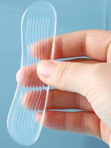 1 Pair Silicone Anti-Friction Shoe Heel Grips, Soft Cushion Prevents Slipping, Suitable For Women High Heels