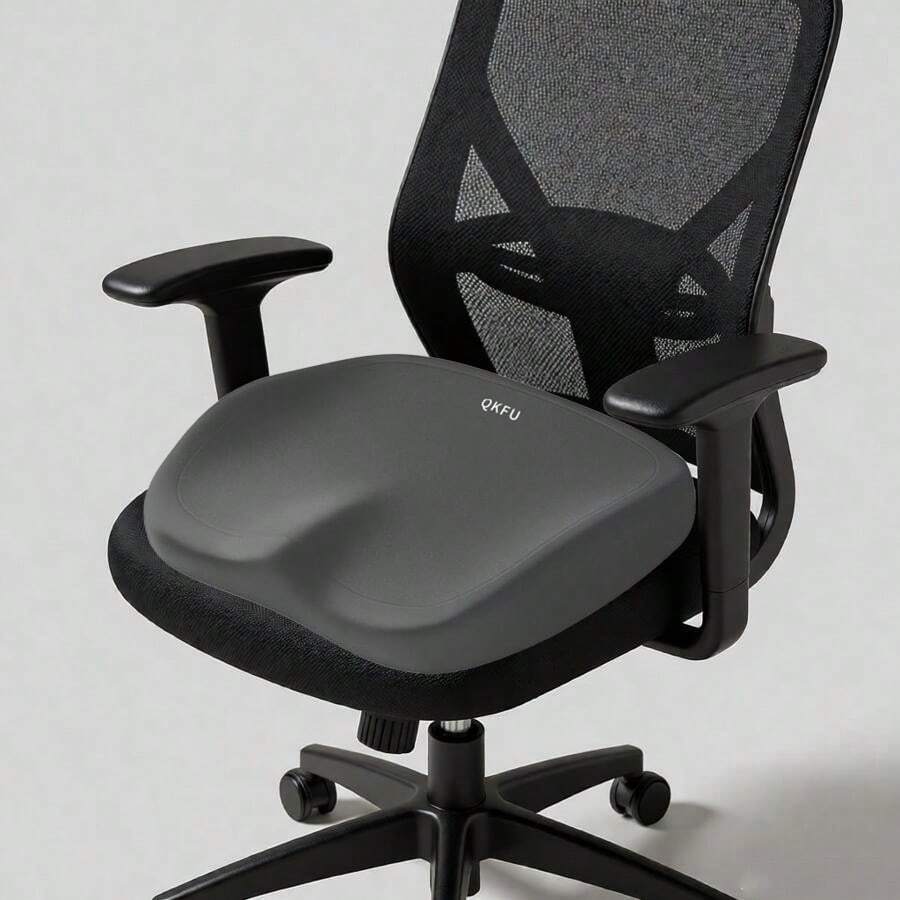 1pc Thick Boat Seat Cushion, Multi-Functional Breathable Seat Pad, Office Cooling Pad, Anti-Slip Car Seat Cushion, Office Chair Pad - Multicolor - View 1