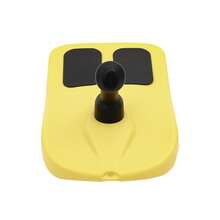 YIYIBYUS Yellow HDPE Sledding Snowboard 165.35lbs Load Portable Outdoor Ski Board - Yellow - View 9