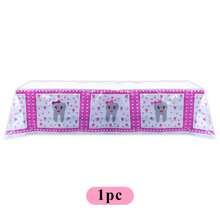 1/6/10/20pcs First Tooth Theme Party Disposable Pink Paper Plates, Cups, Napkins, Gender Reveal Party Tableware, First Tooth Party Decorations, Birthday Anniversary Party Decorations - Multicolor - View 8