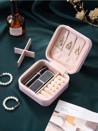 1/5 Piezas, Caja de anillo mini portátil, Caja de joyería para mujer, Caja de exhibición de joyas de cuero PU, Caja de almacenamiento de joyas para el hogar simple, Caja de almacenamiento de viaje, Mini exquisito, Aretes, Joyería, Caja de almacenamiento, Aretes, Caja de almacenamiento, Aretes, Anillos, Collares, Pulseras Caja de almacenamiento, Artículos esenciales de regreso a la escuela, Regalos inolvidables para días festivos, Regalos para damas de honor, Mini caja de exhibición de almacenamiento, Caja de embalaje de regalo, Artículos esenciales de viaje, Regalo del Día de la Madre