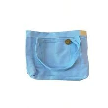 Large Capacity Canvas Tote Bag, Shoulder Bag With Multiple Compartments, Shopping Bag, Casual Art Canvas Bag - Grey - View 13