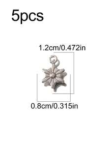 5pcs Stainless Steel Star Sun Pendant, Suitable For DIY Jewelry Making, Handmade Accessories, Earrings, Necklaces, Bracelets And Other Sun Decorations - 5 Pendants - View 18